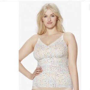 Ruby Ribbon Heritage Lace Cami in Meadow